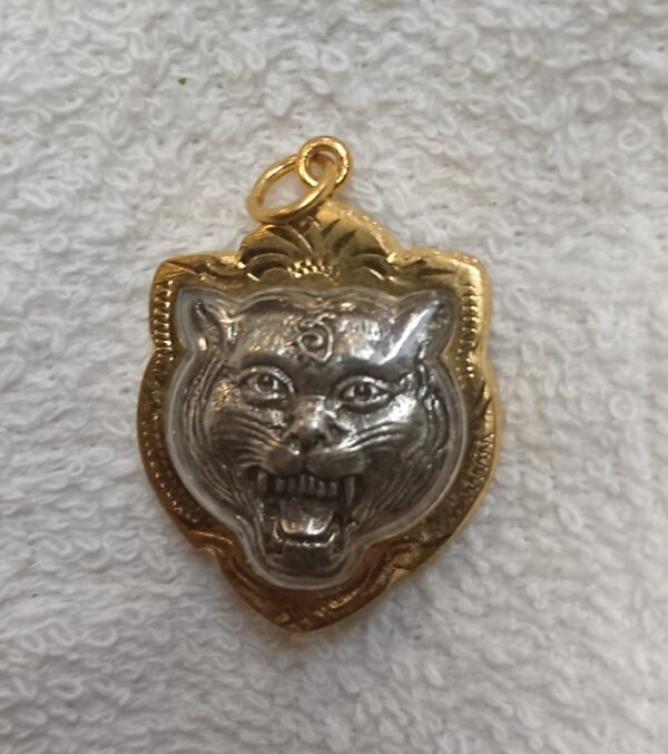 LP Pern tiger amulet.