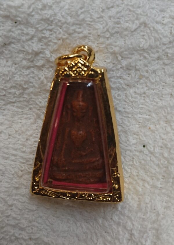 Buddha / Budda - amulet . PHRA PONG SUPAN. Antic - Image 3