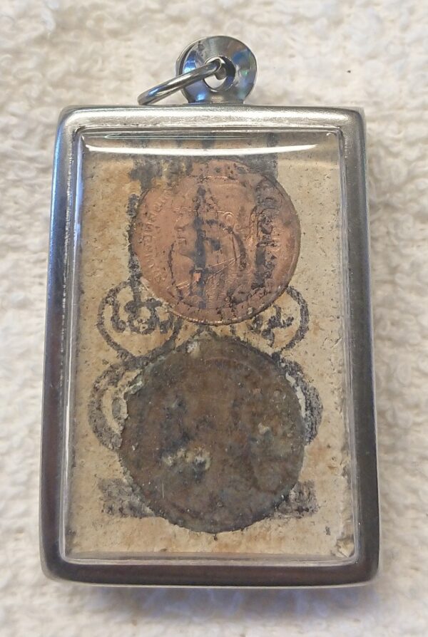 Phra somdej. Lp Phrom. 30 year. Code back! - Image 4
