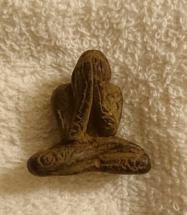 Phra PIDDA / PIDTAA. Lp Khron Tok Raja. Hand made. 65 years.