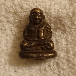 Antique buddha. LP Ngern. 100 years old.