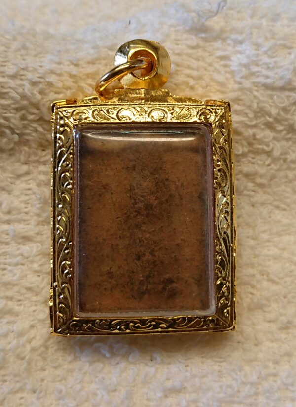 Buddha / Budda - amulett . LP Parn. Pim Garuda. 80 years old - Image 2