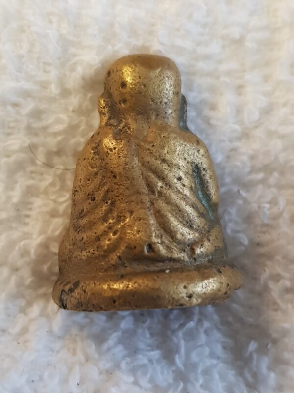 Antique buddha. LP Ngern. 80 years old. - Image 2