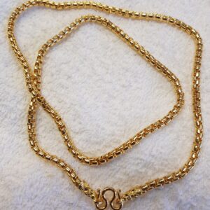 Buddha / Budda – necklace.  micron gold.