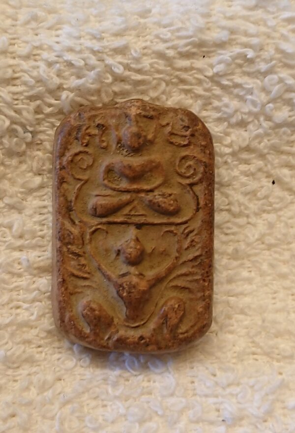 Buddha / Budda - amulett . LP Parn. Pim Garuda. 80 years old - Image 3