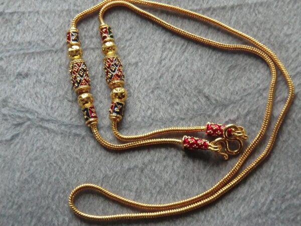Buddha / Budda - necklace. 22K micron gold. - Image 2