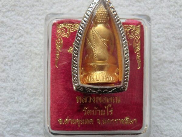 Buddha / Budda - amulett . Phra Gring staty / Hänge - Image 3