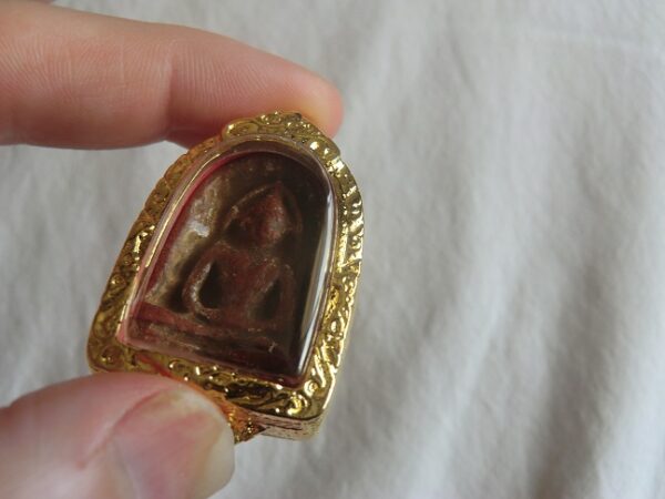 Buddha / Budda - amulet. Phra Somkor. 100 year. - Image 2