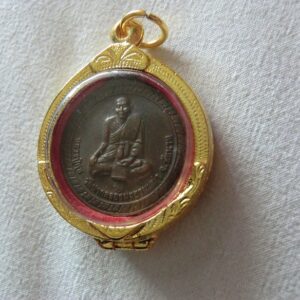 Buddha / Budda – amulet . Lp Suk / sok.  80 year.