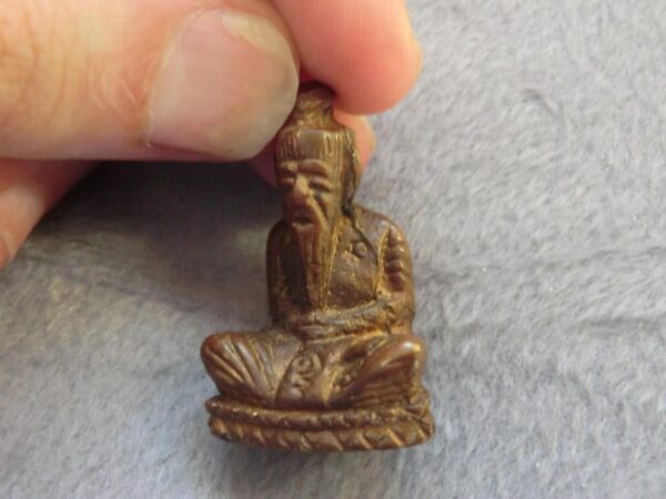 Buddha Statue. LP TIM. ca 40 year. Hermit Larsi - Image 2