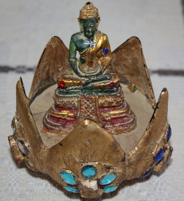 Buddha. Phra SOMDEJ statue. Phra Kaew. 150 Year.