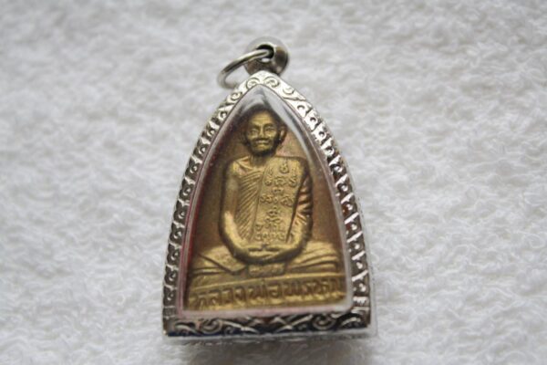 Buddha / Budda. Lp Phrom. år 2516. 39 year. - Image 2