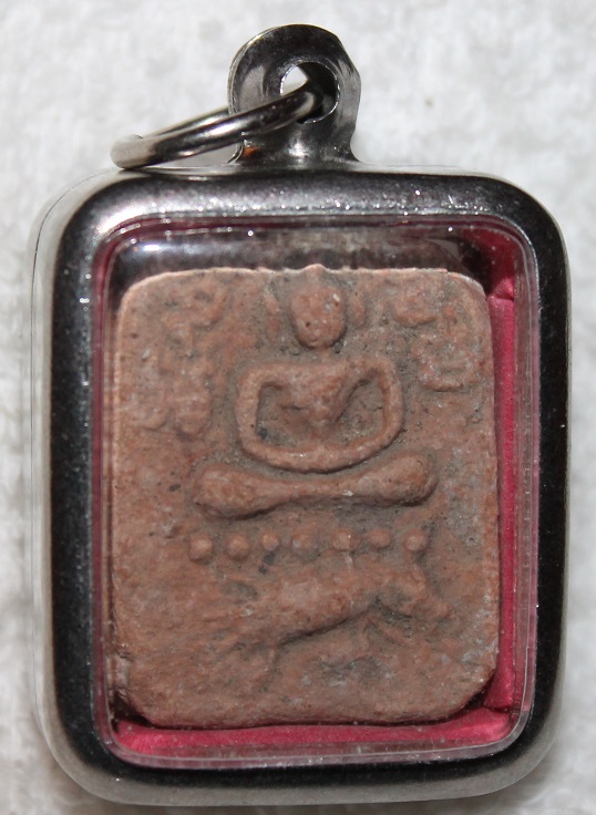 Buddha / Budda - amulet . LP Parn. 80 years old. - Thailandamulets