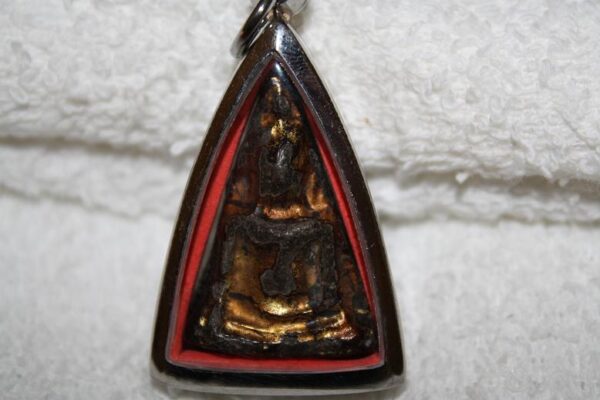 Buddha / Budda. Phra Nang paya. 600 year. Gold cover. - Image 3