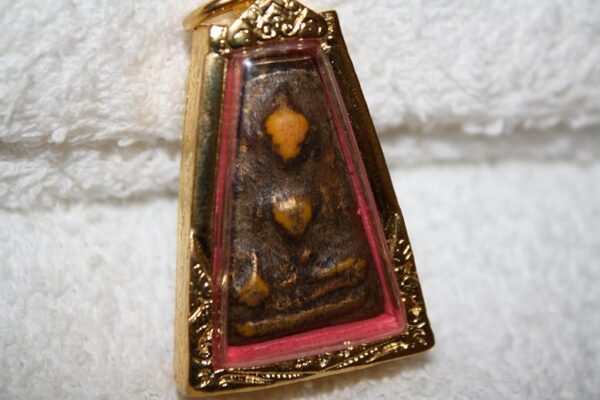 PHRA PONG SUPAN. 144 year. Gold film and pearl plate. - Image 3