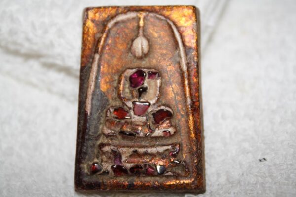 Phra SOMDEJ Toh . 2412 - 143 year old. Holy mix relics. - Image 2