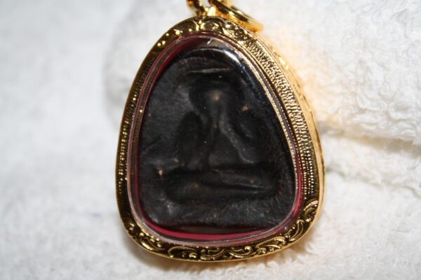 Phra PIDTA Lp Kaew with holy takrut. 138 years. Super rare! - Image 3
