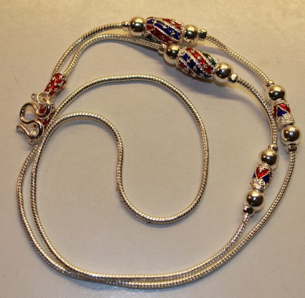 Buddha / Budda - necklace. micron silver.