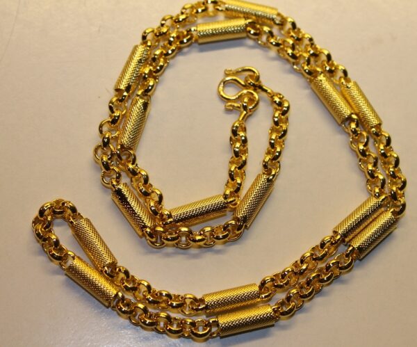 Buddha / Budda - necklace.  micron gold. - Image 3