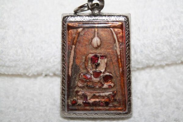 Phra SOMDEJ Toh . 2412 - 143 year old. Holy mix relics. - Image 6