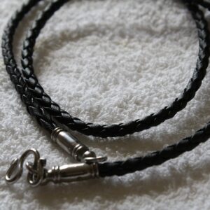 Buddha / Budda – necklace. Lether