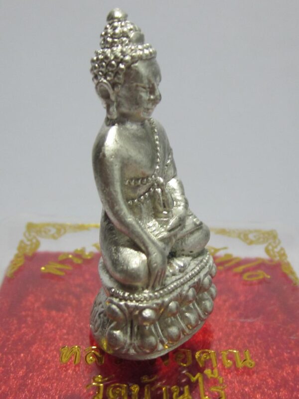 Buddha / Budda. Phra Kring - silver. year 2537. - Image 2