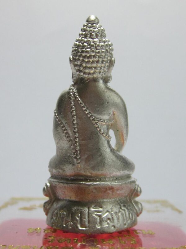 Buddha / Budda. Phra Kring - silver. year 2537. - Image 3