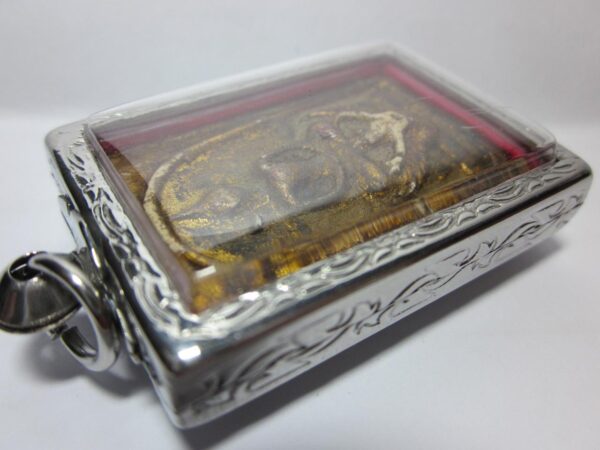 Phra SOMDEJ Toh - Sorn Kru Garuda Pearl. 150 year old. - Image 3