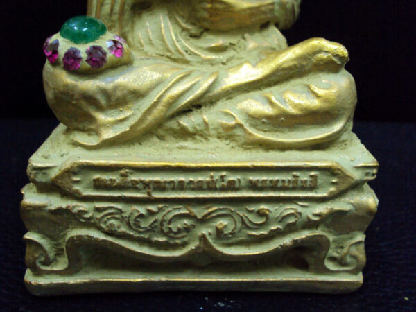 Phra SOMDEJ statue. Lop lor. 150 Year. - Image 4